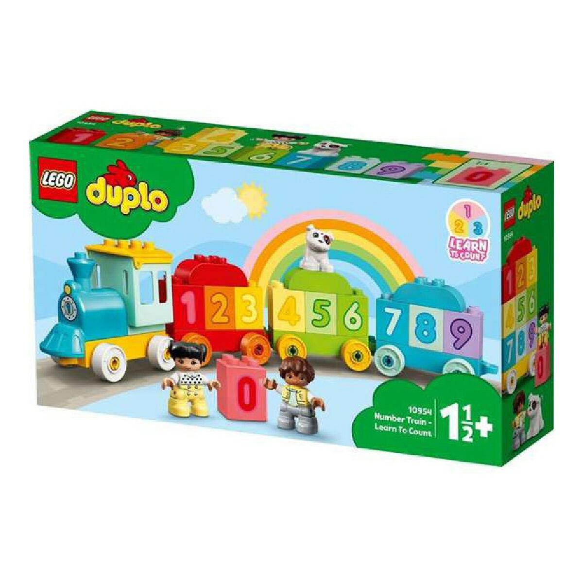 Playset Deplo Number Train Lego (23 szt.)