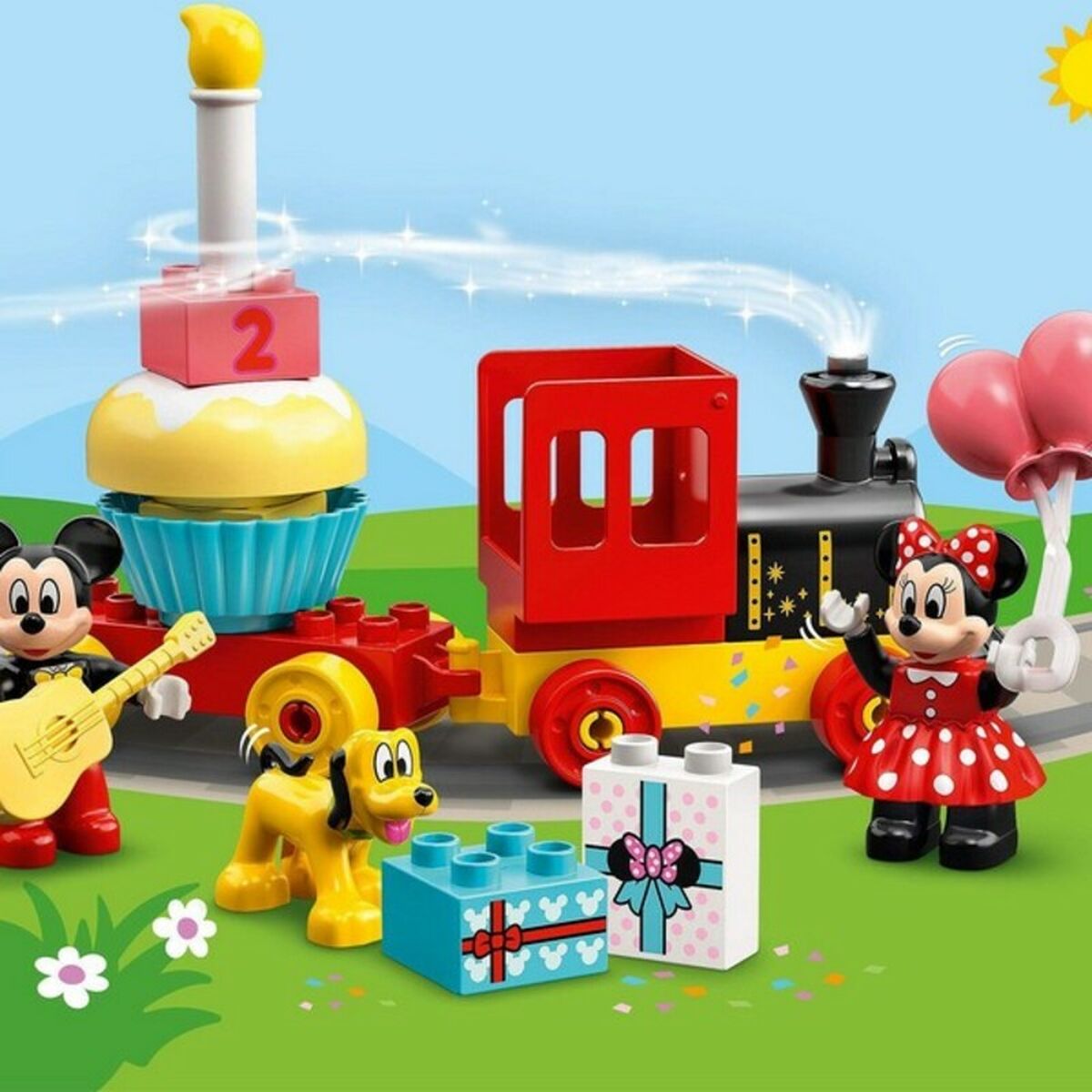 Playset Duplo Mickey i Minnie Birthday Train Lego 10941