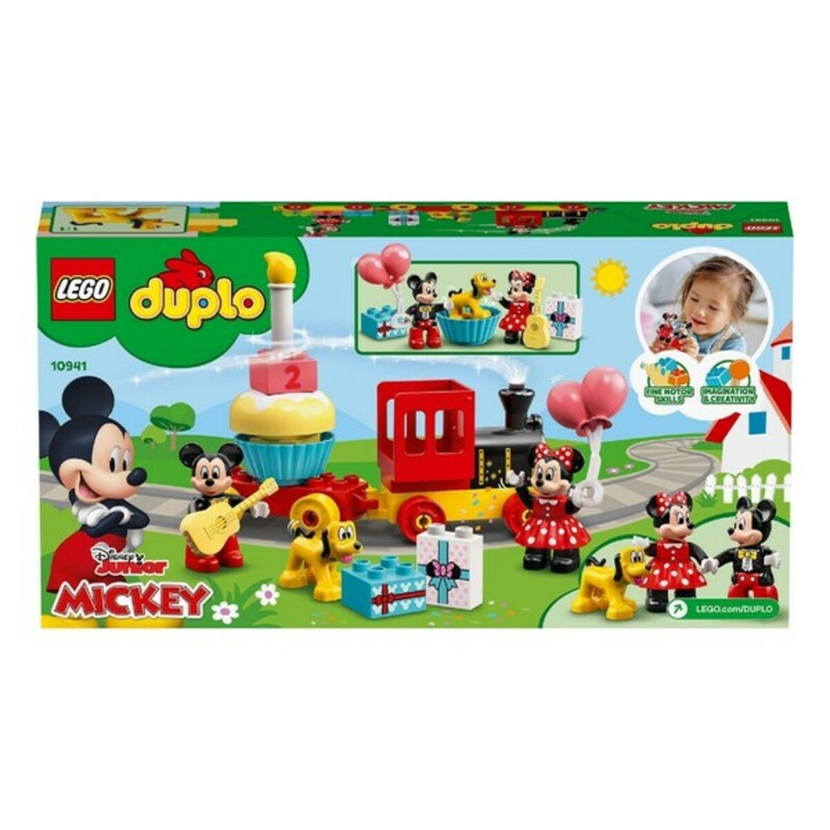 Playset Duplo Mickey i Minnie Birthday Train Lego 10941