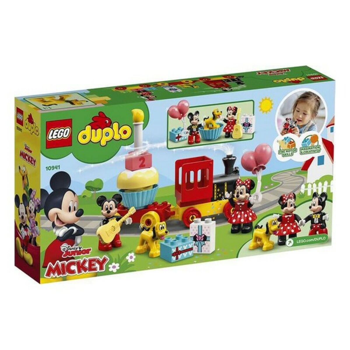 Playset Duplo Mickey i Minnie Birthday Train Lego 10941