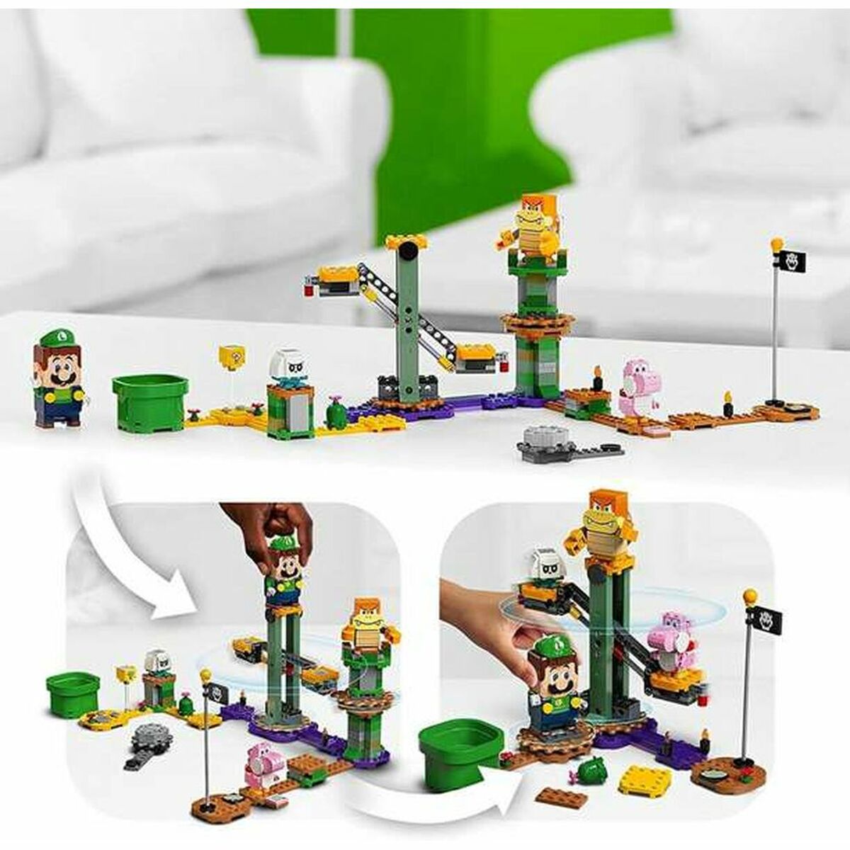 Playset Super Mario: Adventures with Luigi Lego 71387 (280 szt.)