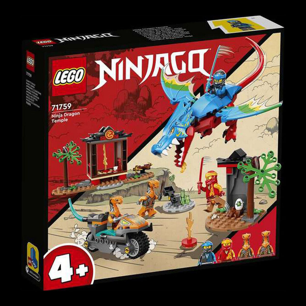 Playset Lego Ninjago Ninja Dragon Temple 161 sztuk 71759