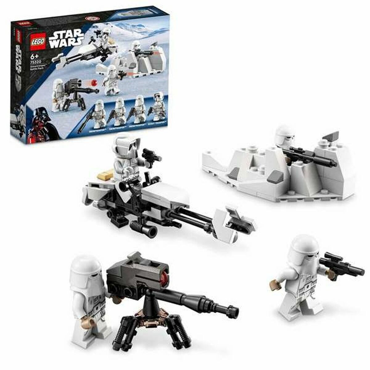 Playset Lego Star Wars Snowtrooper Pack Battle Pack Star Wars Miniatures