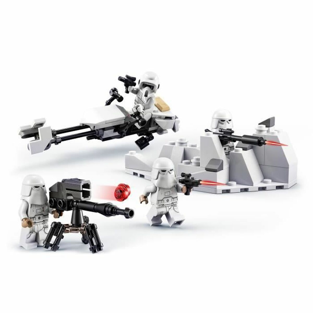 Playset Lego Star Wars Snowtrooper Pack Battle Pack Star Wars Miniatures