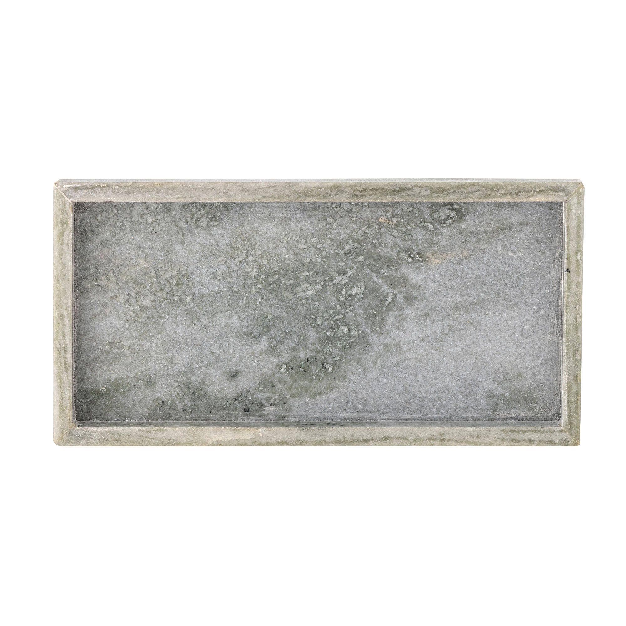 Bloomingville Majsa Tray, Green, Marble