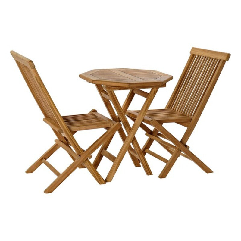Zestaw stołowy z 2 krzesłami DKD Decor Decor Garden 90 cm 60 x 60 x 75 cm (3