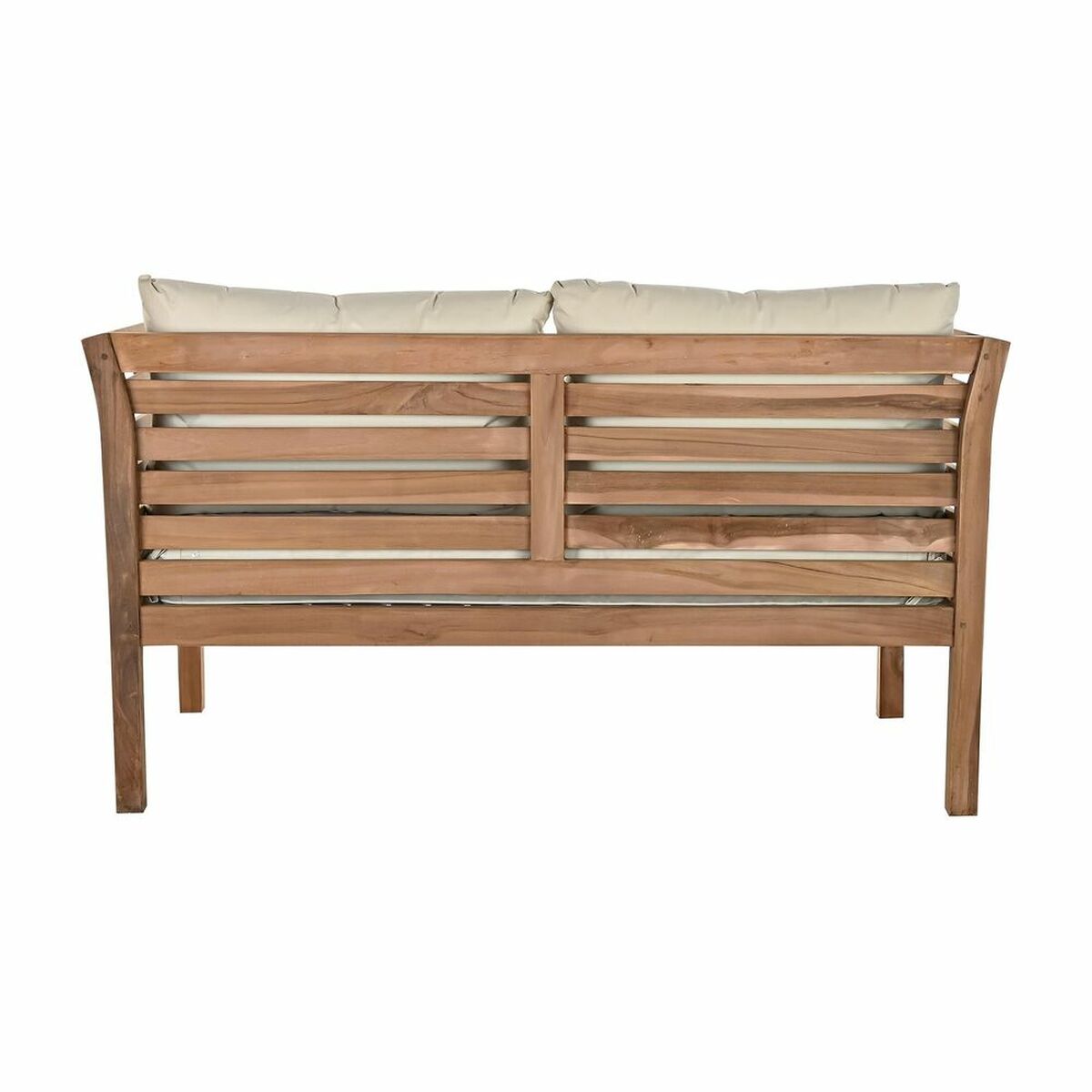 Sofa ogrodowa DKD Dekor Home Brown tekowy bawełna (155 x 85 x 70 cm)