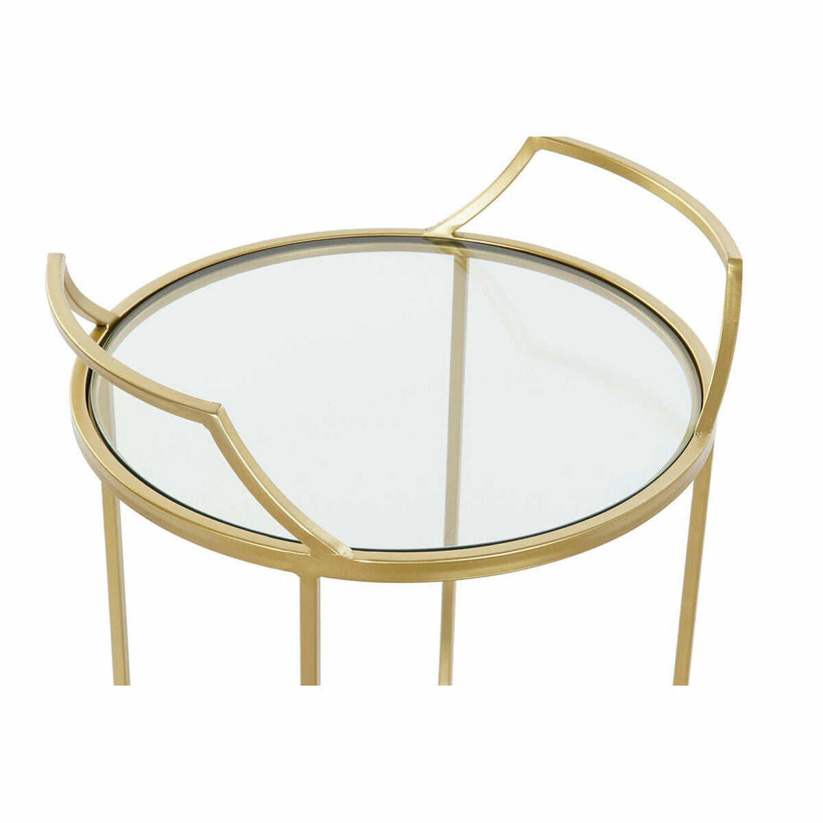 Serving trolley DKD Home Decor Golden 42 x 40 x 78 cm