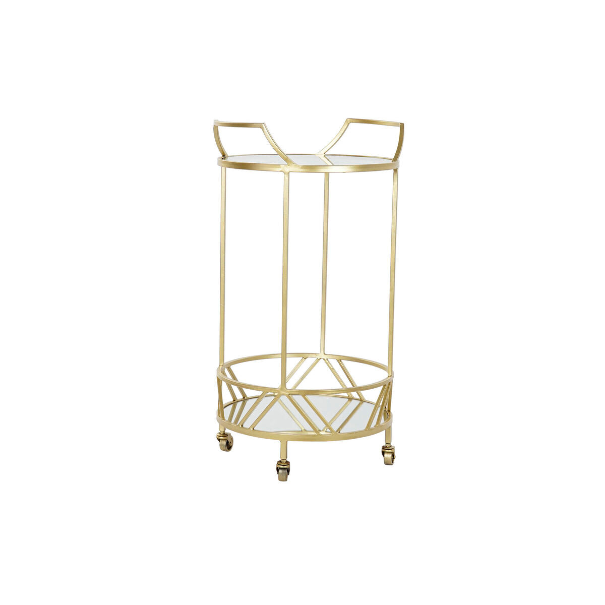 Serving trolley DKD Home Decor Golden 42 x 40 x 78 cm