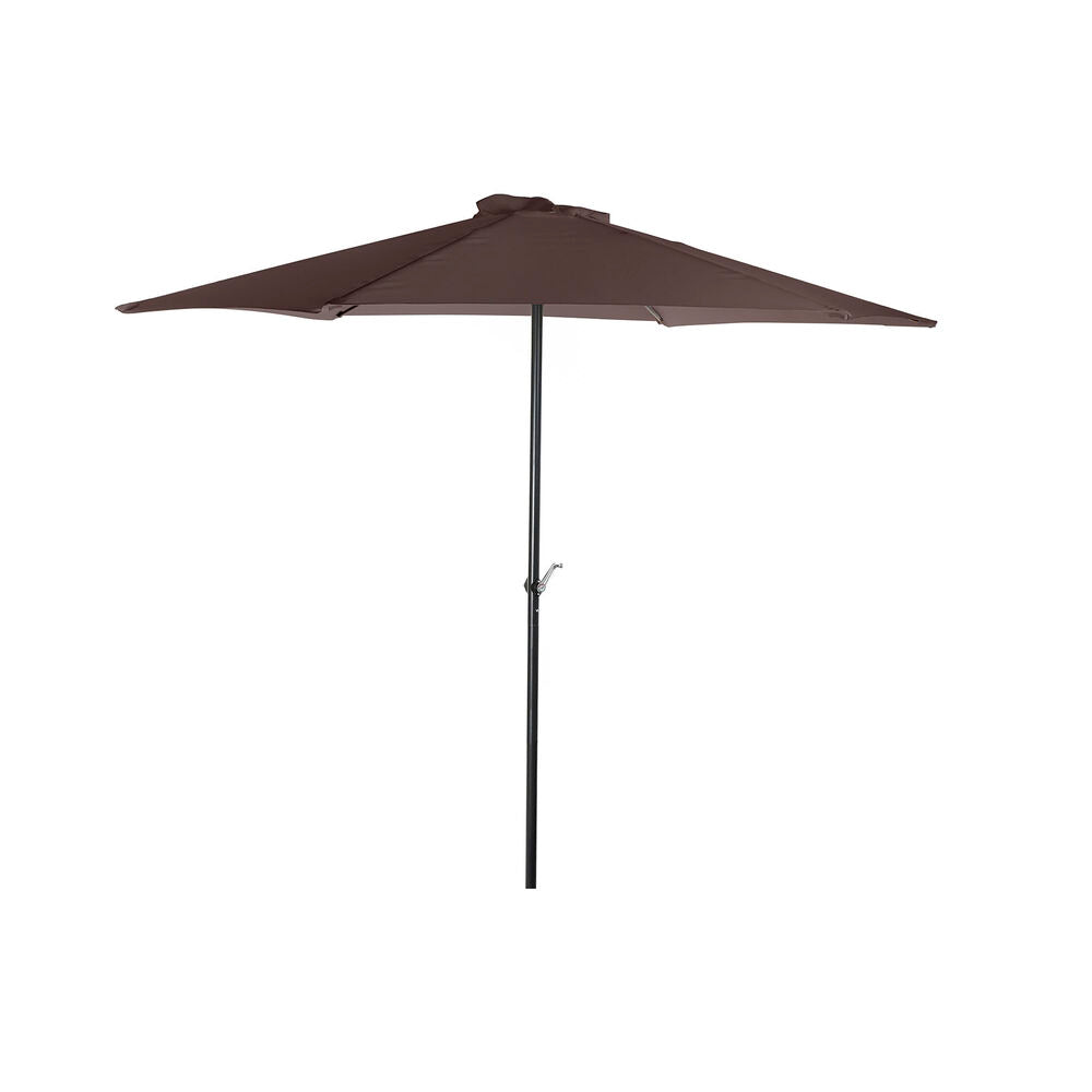 Sunshade DKD Dekor Home Brązowy czarna poliestrowa stal (300 x 300 x 250