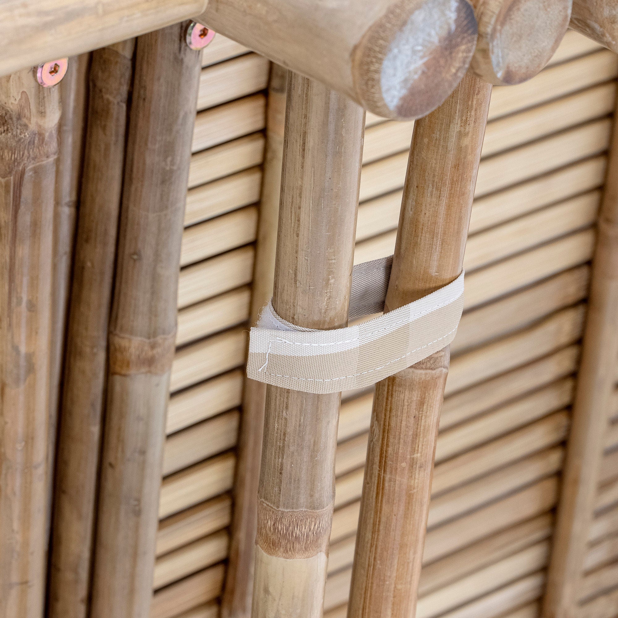 Bloomingville Korfu Moduł Sofa prawy róg, natura, bambus