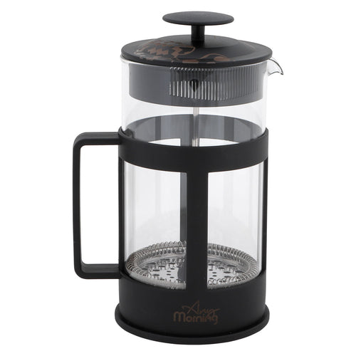 Any Morning FY04 French Press Kaffeebereiter, 1000 Ml, Schwarz