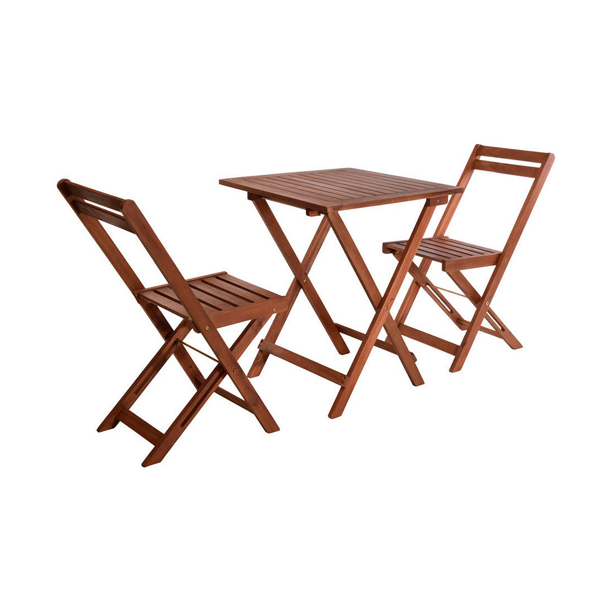 Zestaw stołowy z 2 krzesłami EDM Acacia