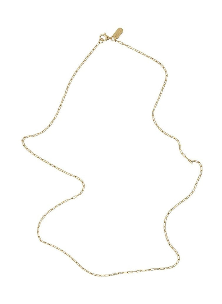 Projektowanie liter kwadratowy łańcuch łącza złota, 50 cm