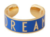 Design Letters Word Candy Bangle, Dream/Cobalt Blue