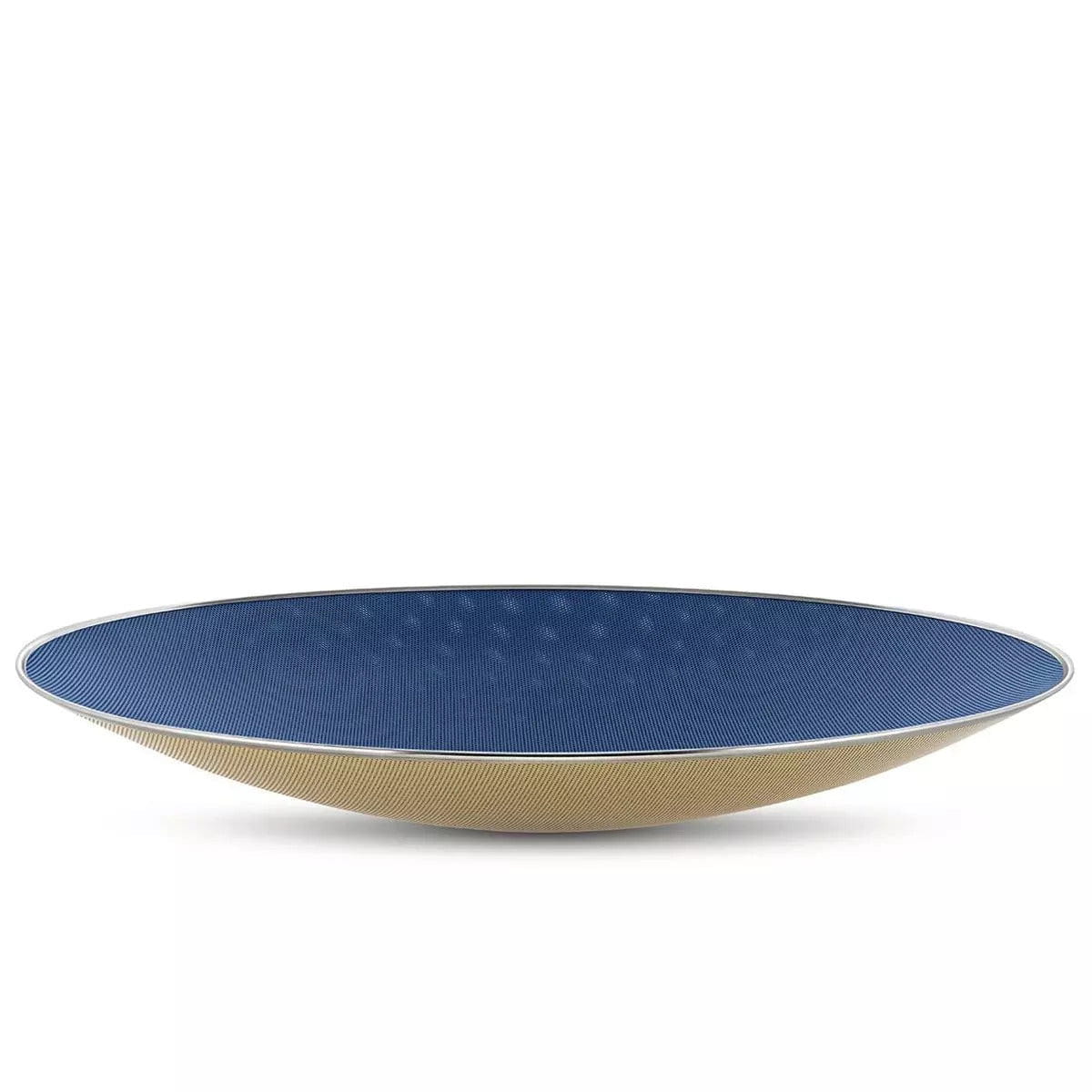 Alessi Cohncave Bowl Ø49 cm, niebieska/kości słoniowej