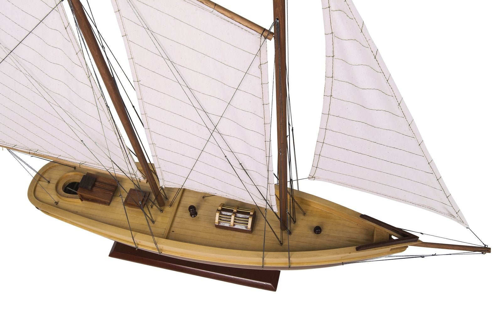 Model autentycznych modeli statku żaglowego Ameryki, mały