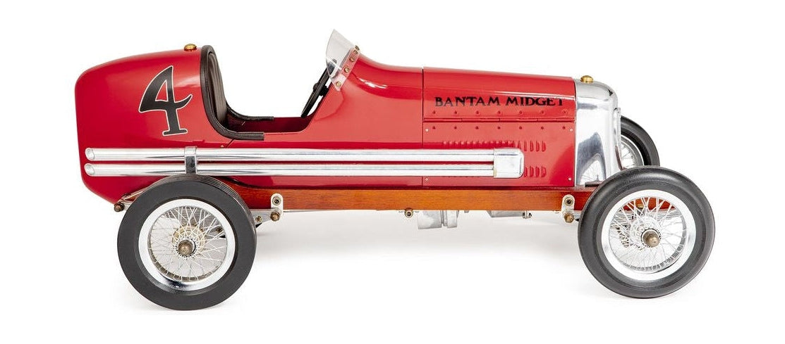 Model autentyczny Model samochodowy Bantam Midget, czerwony