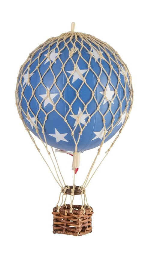 Autentyczne modele unoszące model balonowy nieba, niebieskie gwiazdy, Ø 8,5 cm