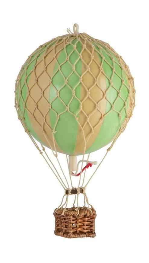 Autentyczne modele unoszące model balonu nieba, zielony podwójny, Ø 8,5 cm