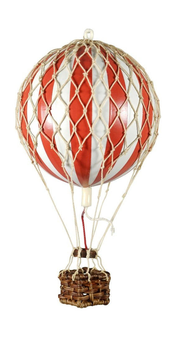 Autentyczne modele unoszące model balonu nieba, czerwony/biały, Ø 8,5 cm