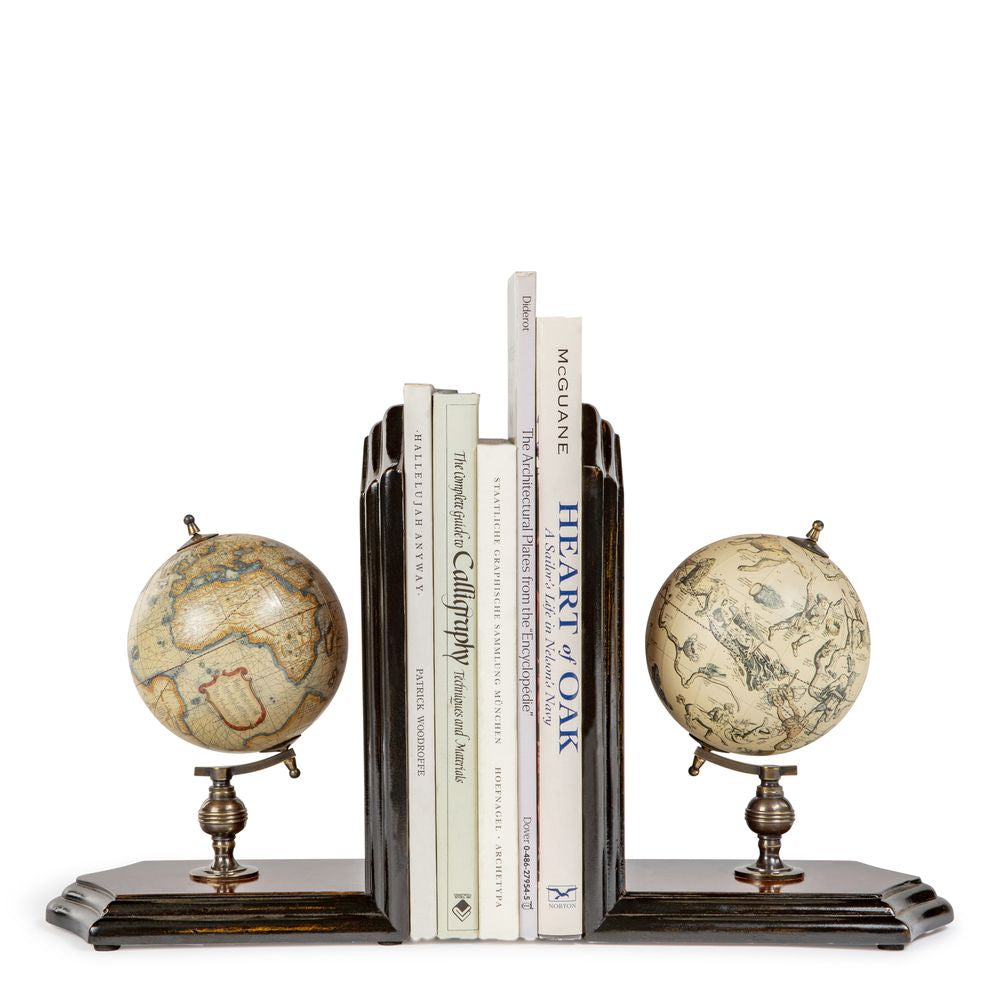 Authentic Models Globe Bookends