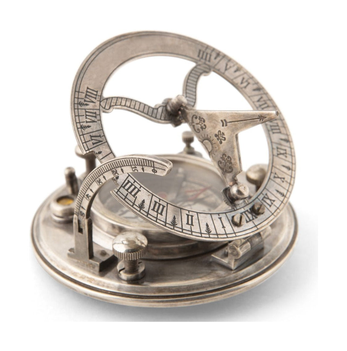 Authentic Models Mariner's Compass Silver
