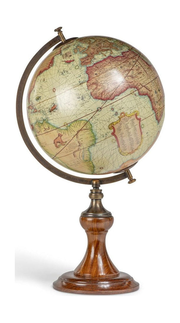 Autentyczne modele Mercator 1541 Globus, klasyczny stojak