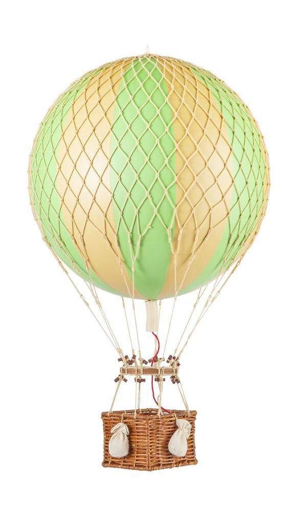 Modele autentyczne modelki balonowe królewskie, zielone podwójne, Ø 32 cm