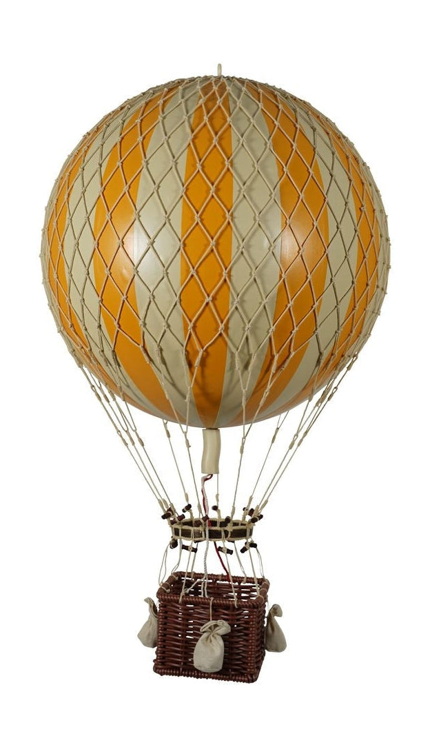 Modele autentyczne modelki balonowe Royal Aero, pomarańcza/kości słoniowej, Ø 32 cm
