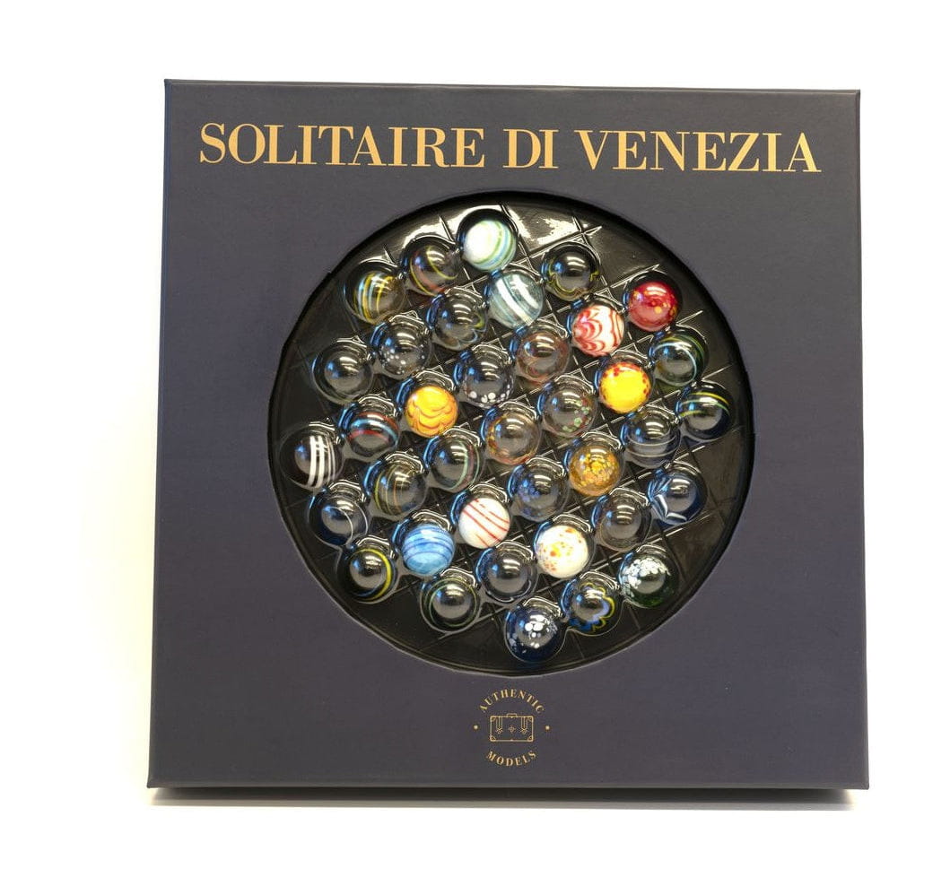 Authentic Models Solitaire Di Venezia Game 25 Mm Glass Balls
