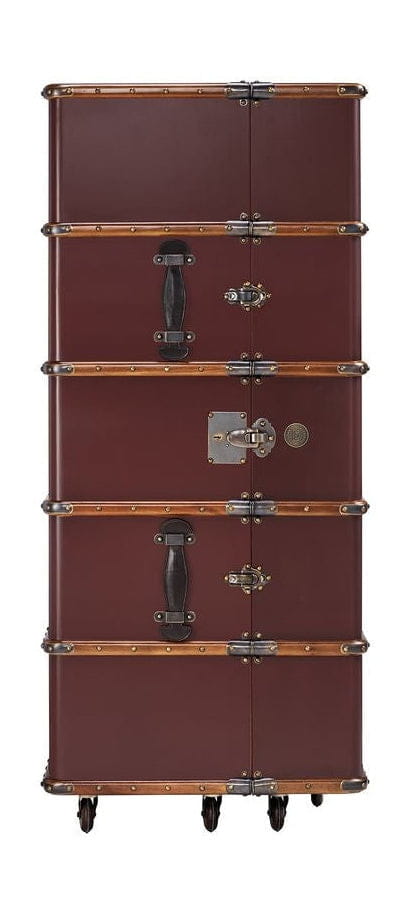 Authentic Models Stateroom Cabinet Case, Burgundy