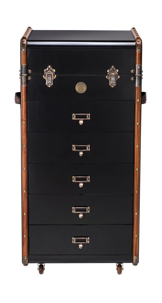 Authentic Models Stateroom Drawers Black, Large