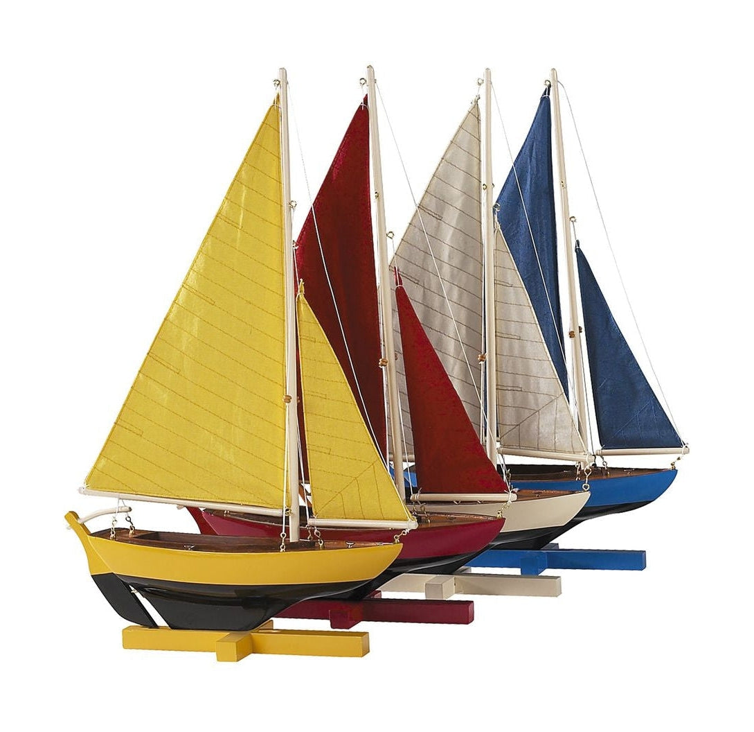 Authentic Models Sunset Sailors Sailing Ship Model, Set Of 4