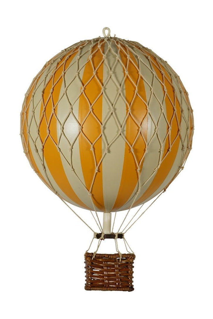 Modele autentyczne podróżuje lekki model balonowy, pomarańczowy/kości słoniowej, Ø 18 cm