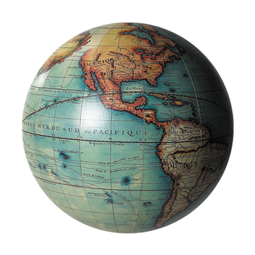 Autentyczne modele Vaugondy Earth Globe 14 cm, wielokolorowy