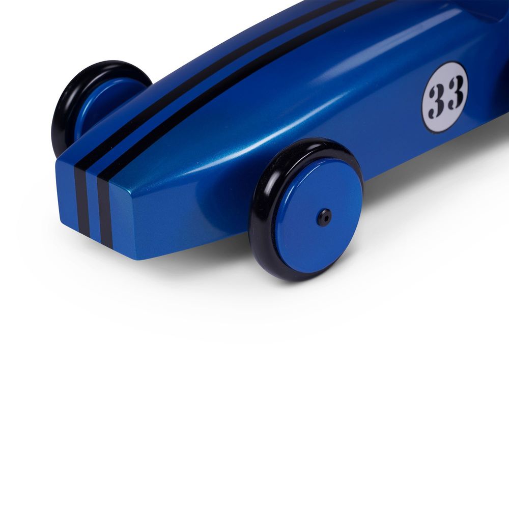 Autentyczne modele Wood Car ModelAuto, niebieski