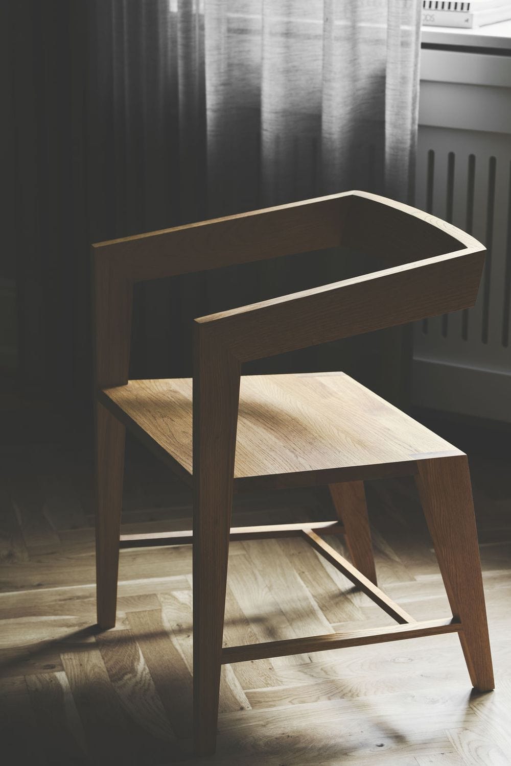 Bent Hansen Momento Chair, Black Painted Beech