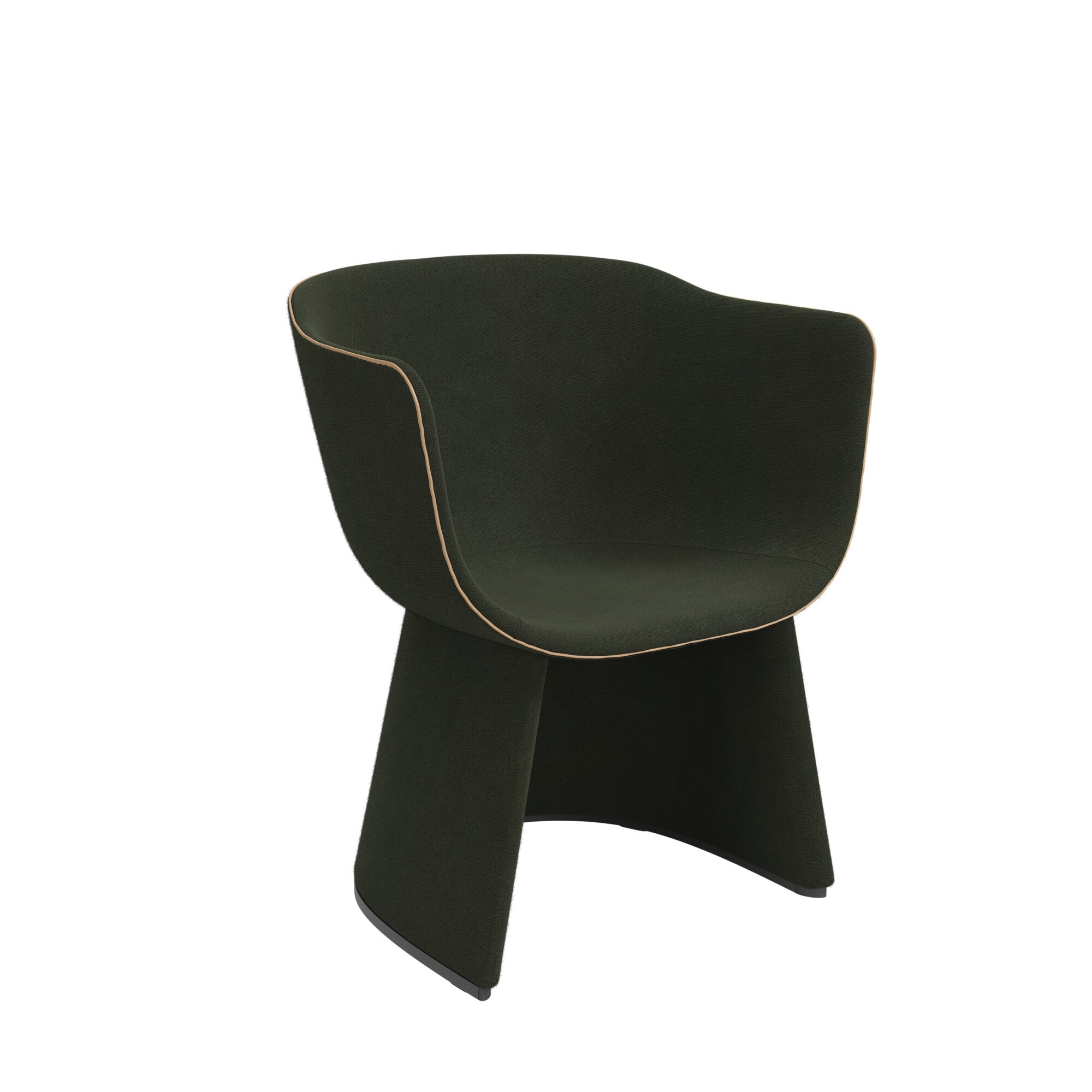 Fritz Hansen Monolit CM231 Salote, Moss Green/Moss Green