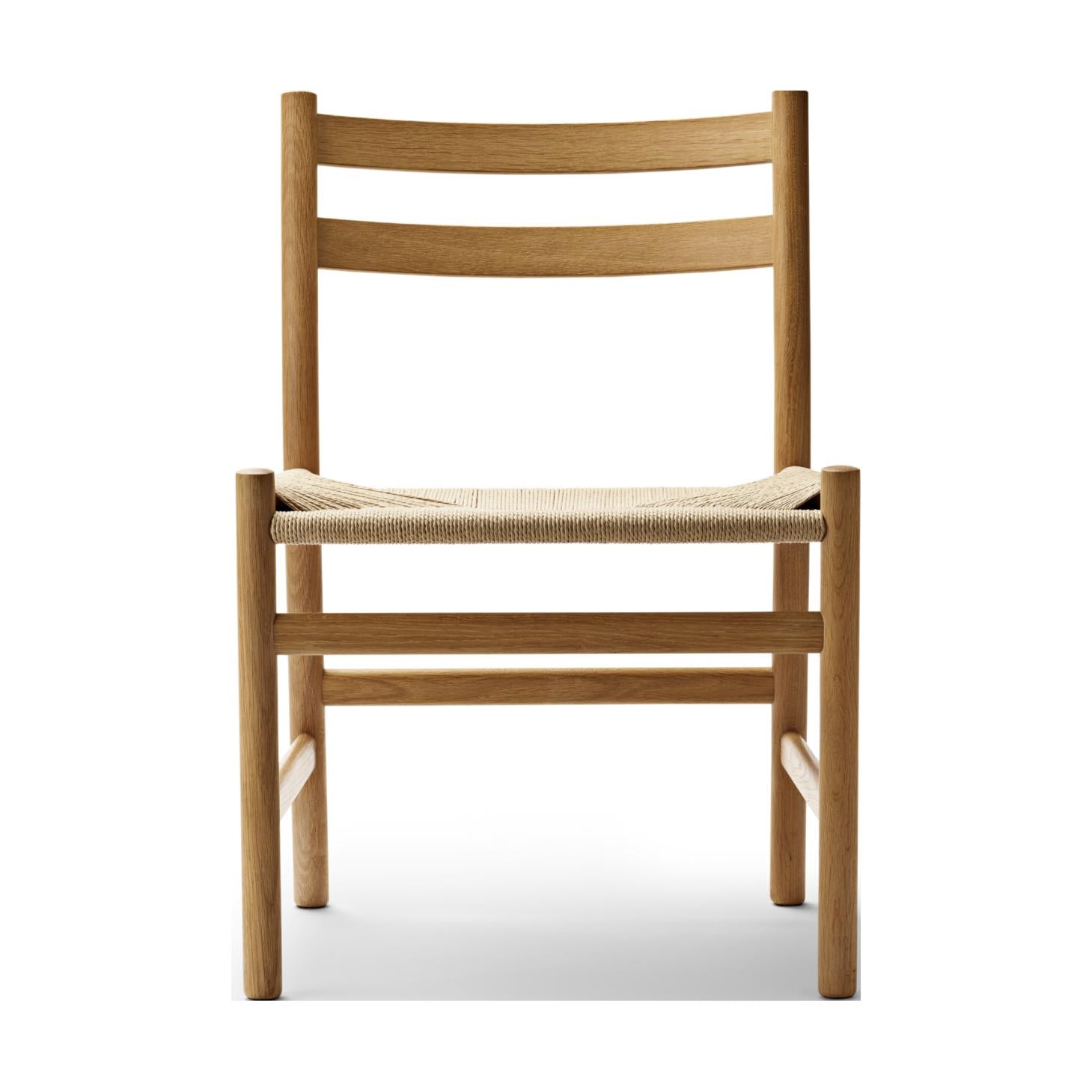 Krzesło Carl Hansen CH47, naoliwiony dąb/naturalny