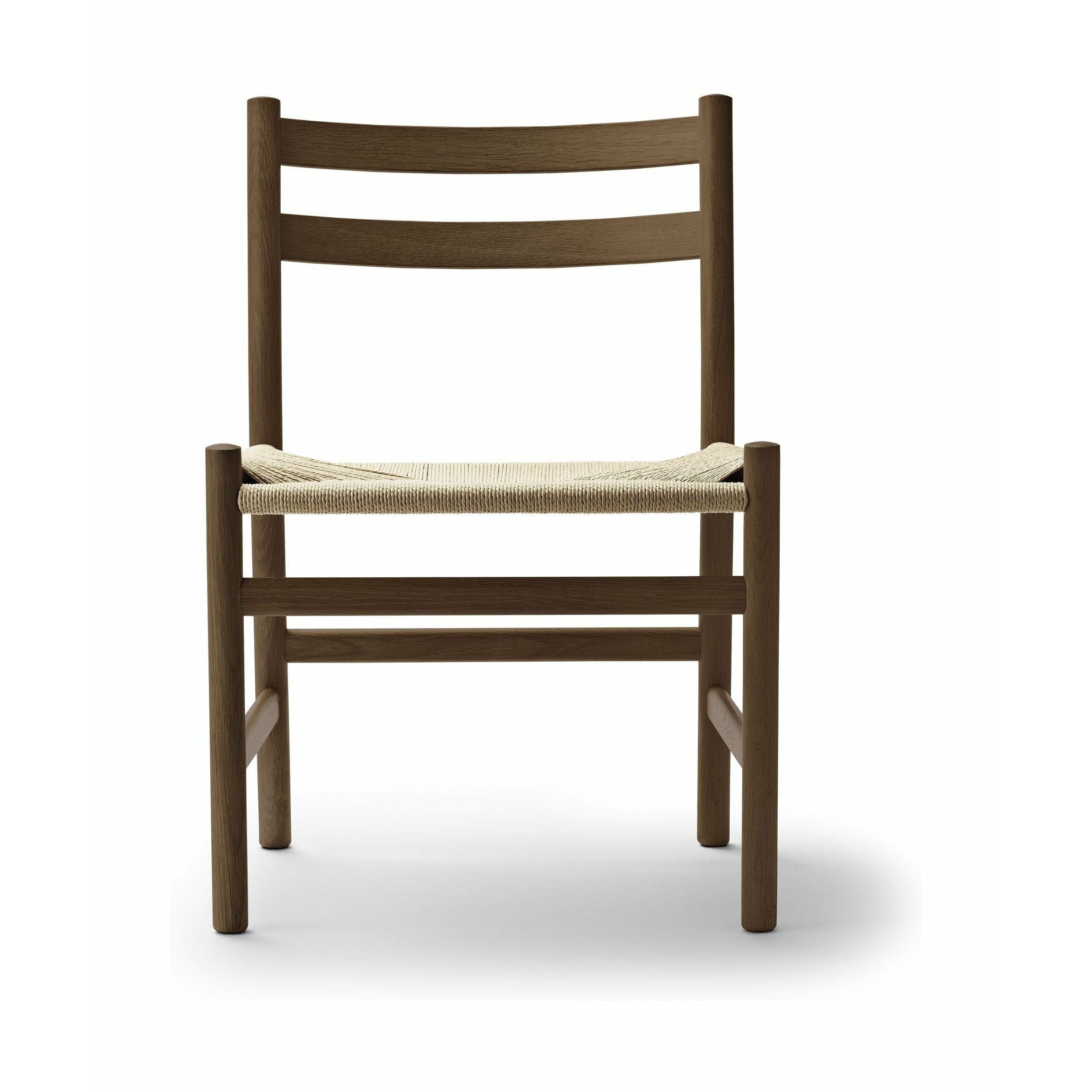 Carl Hansen Ch47 Chair Oak Smoke Colored Oil, Natural Cord