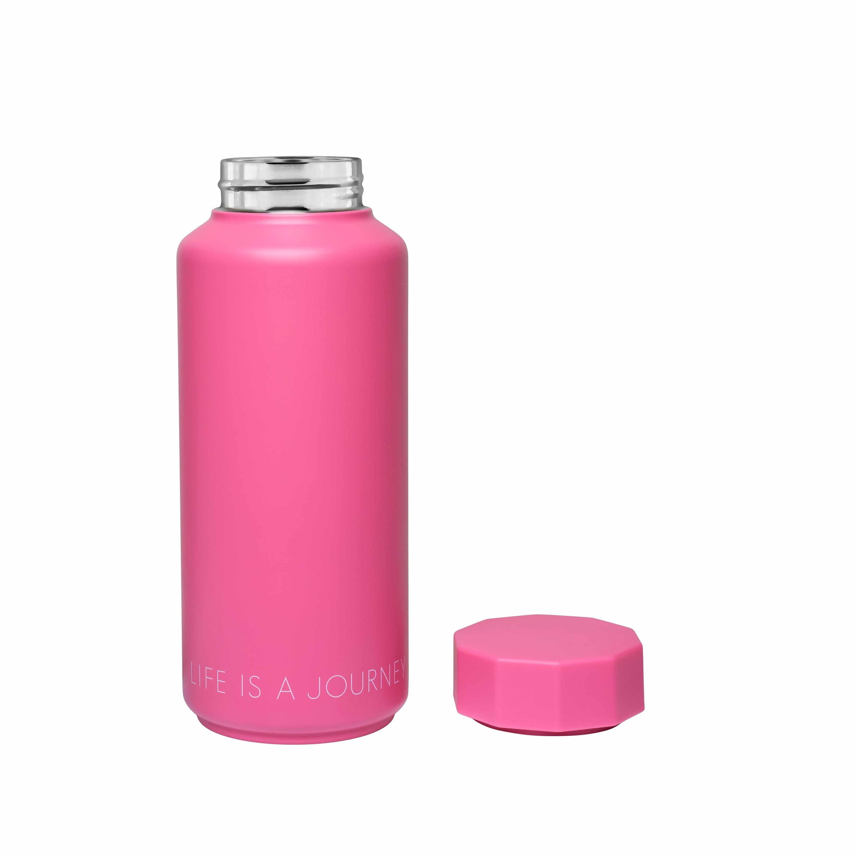 Design Letters Thermos Special Edition Life Is A Journey, Pink