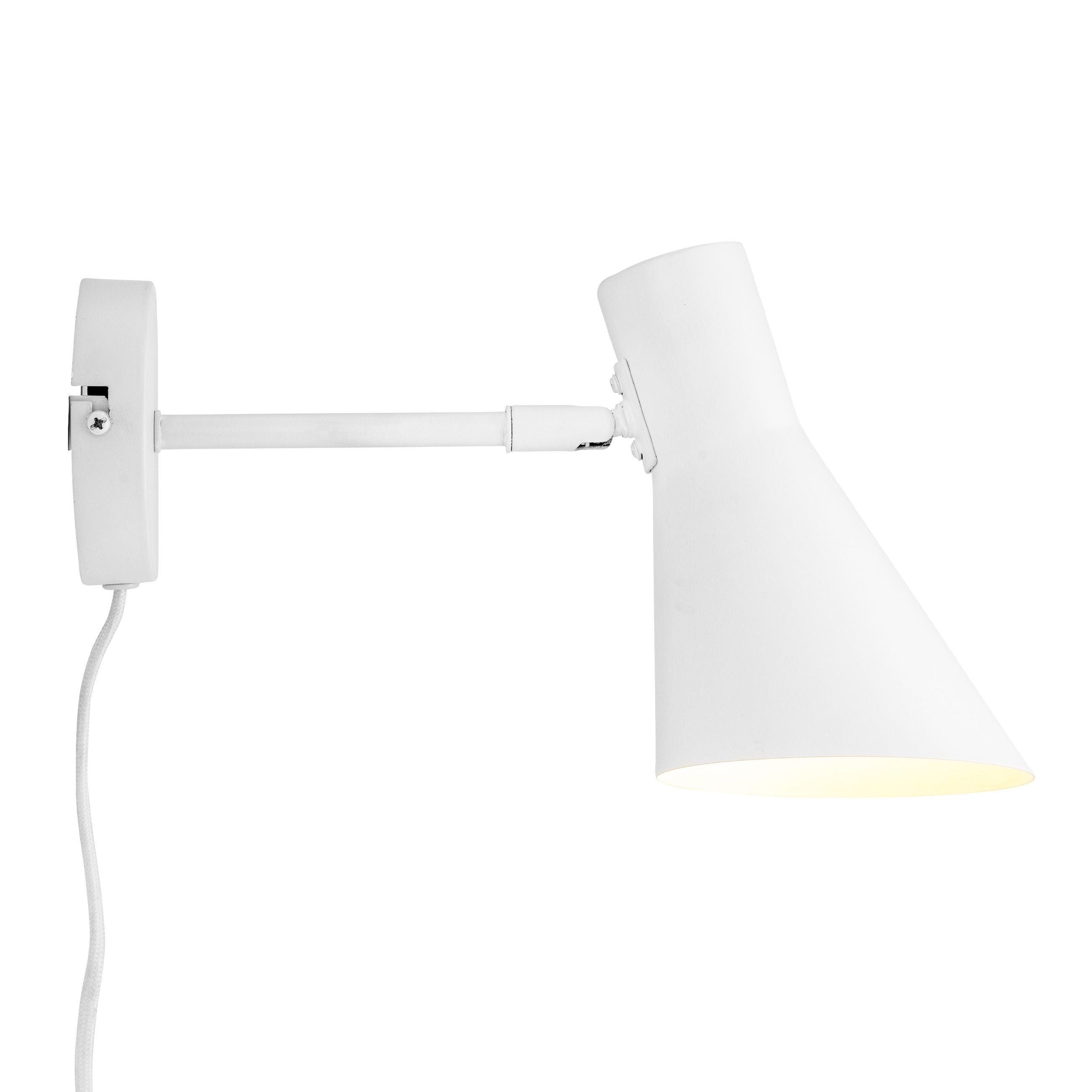 Lampa ścienna Dyberg Larsen DL12, biała