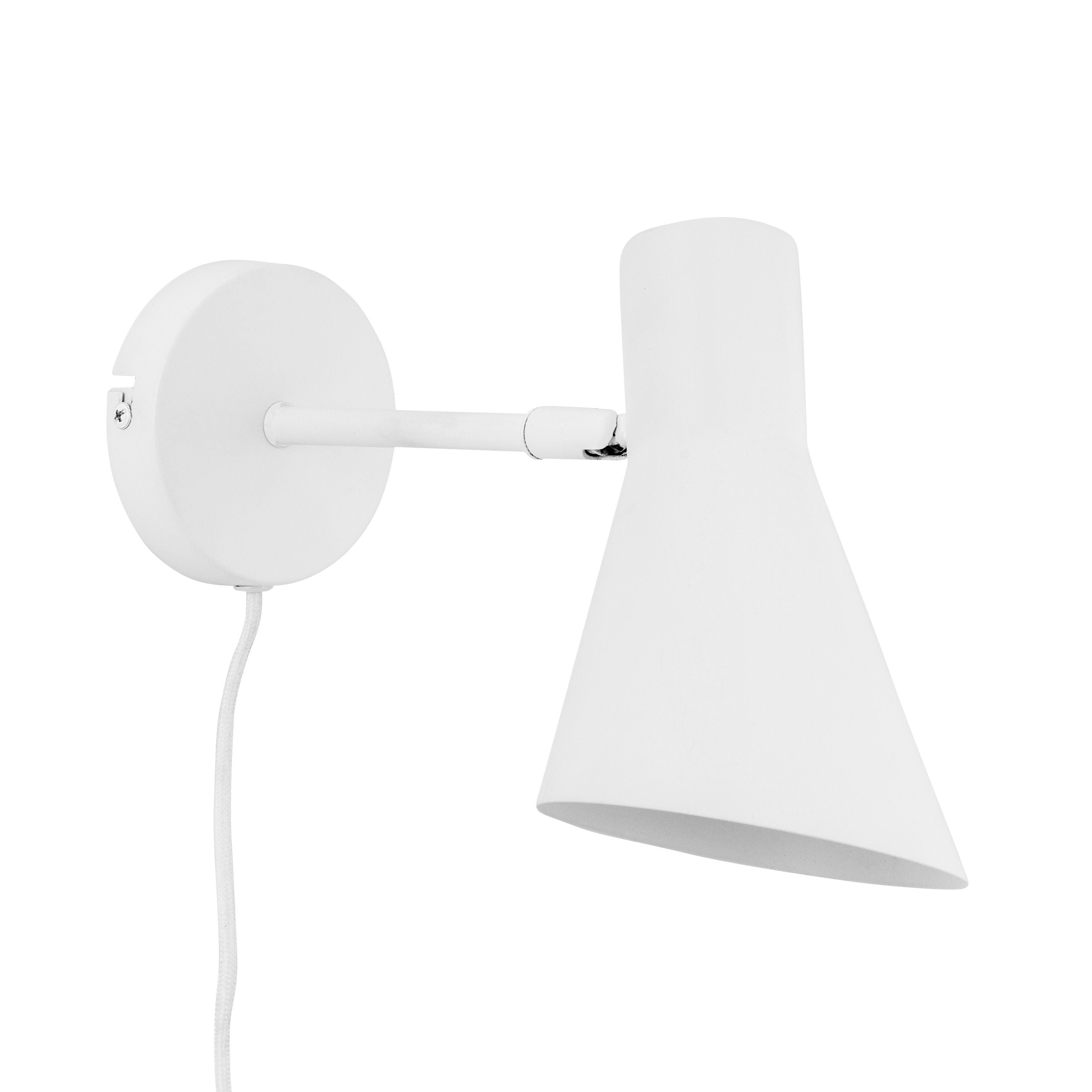 Lampa ścienna Dyberg Larsen DL12, biała