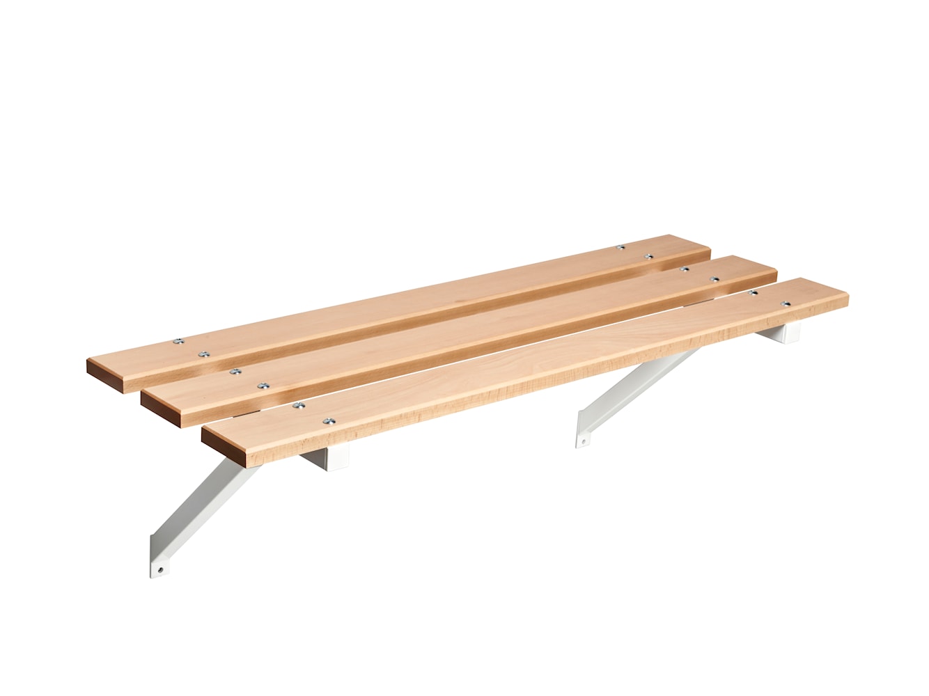 Essem Design Bench 67 Beech 45 cm, biały