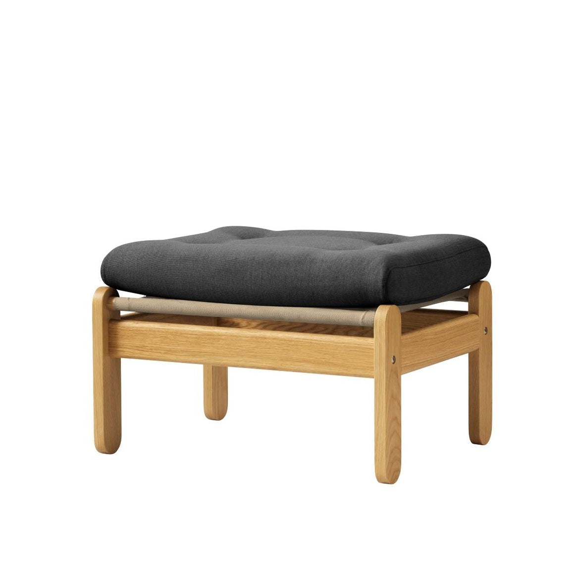 FDB Møbler J113 Fourstool, ciemnoszary 60153