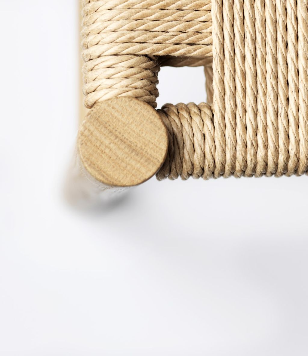 Fdb Møbler J178 Lønstrup Chair, Oak Wicker