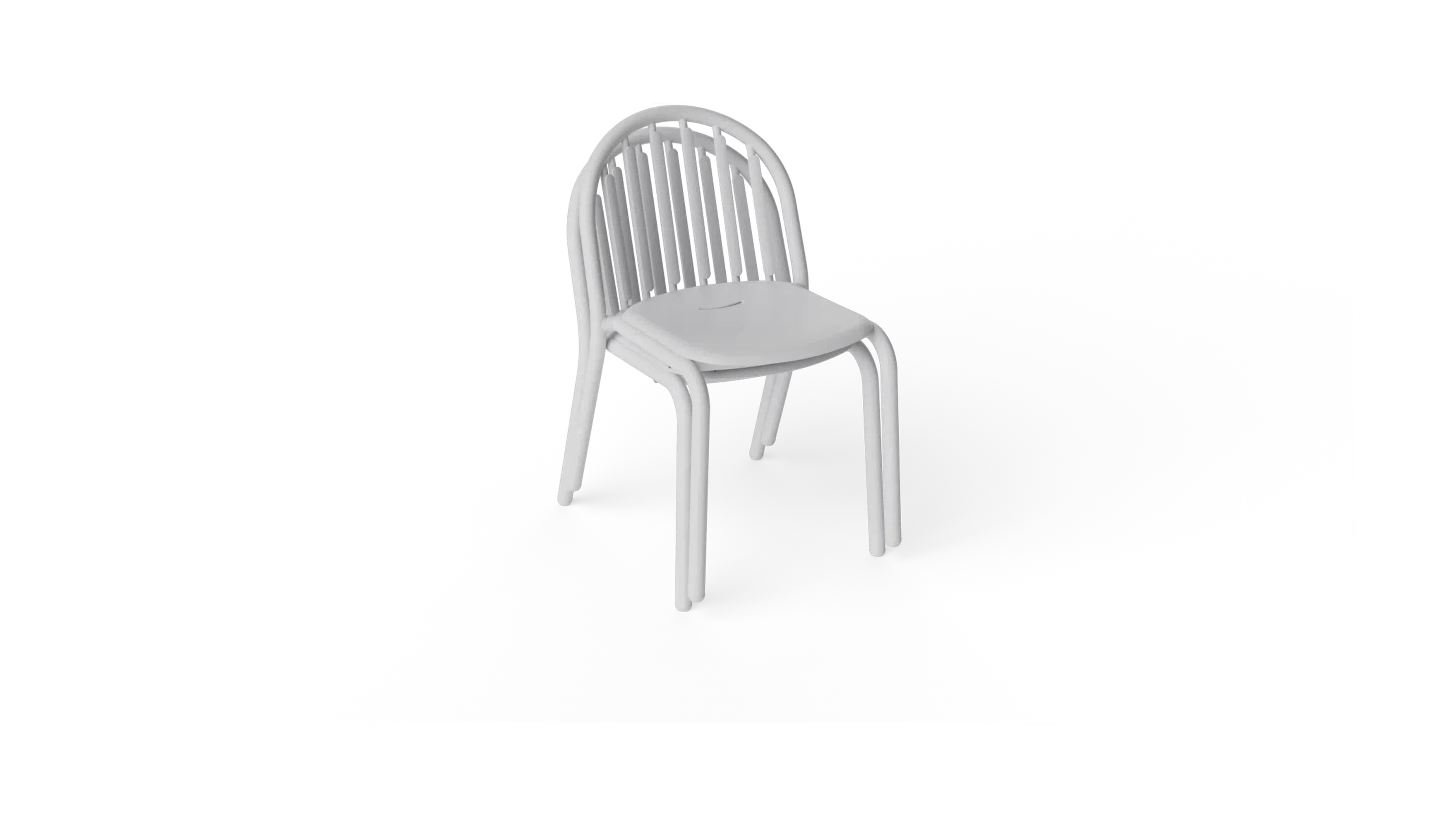 Fatboy Fred's Chair 2 Pcs, Light Grey