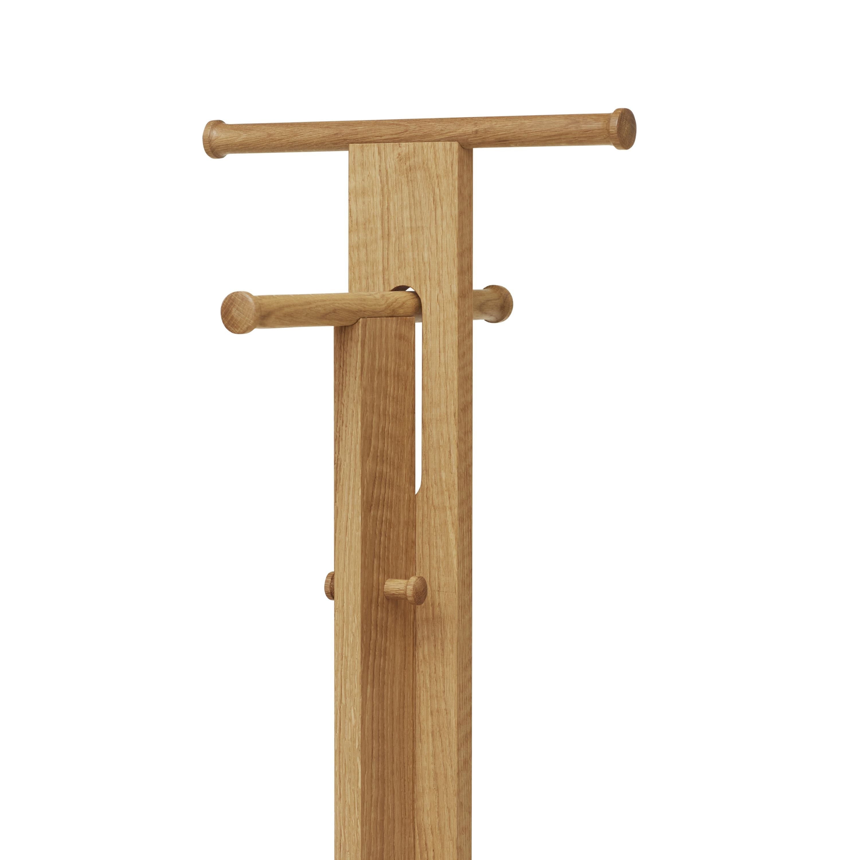 Form & Refine Foyer Coat Stand. Oak