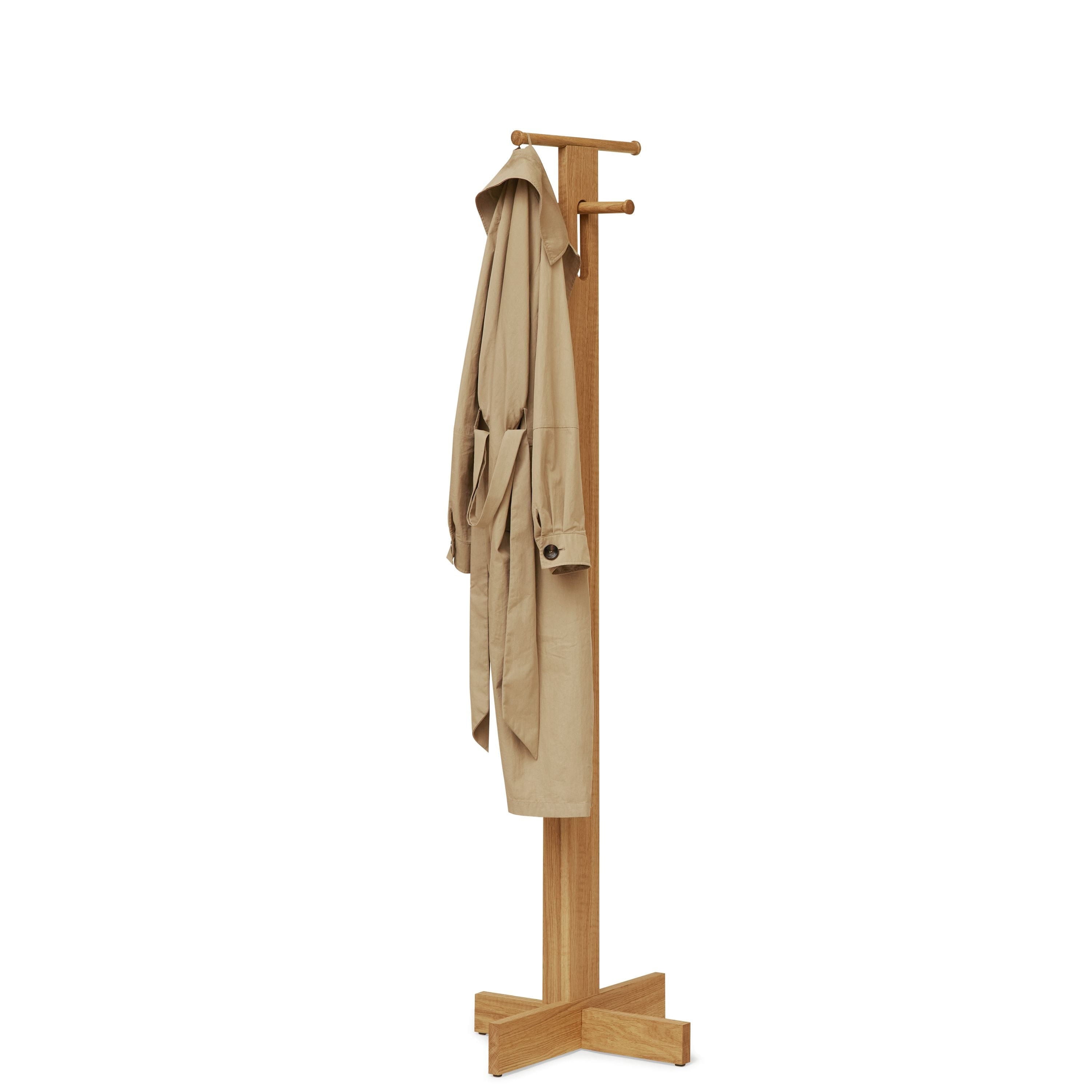 Form & Refine Foyer Coat Stand. Oak